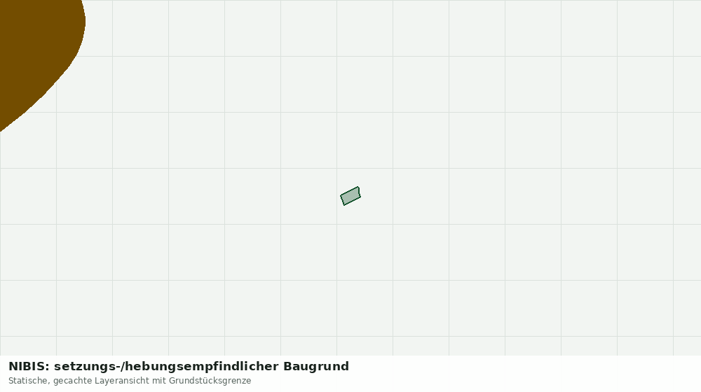 Statische Kartenansicht: NIBIS: setzungs-/hebungsempfindlicher Baugrund