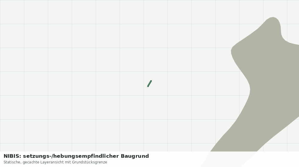 Statische Kartenansicht: NIBIS: setzungs-/hebungsempfindlicher Baugrund