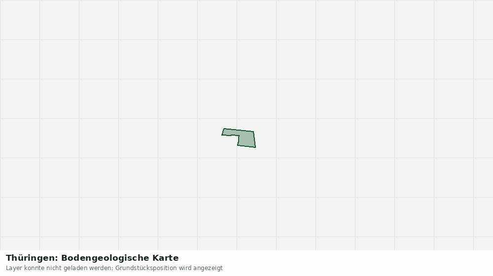 Statische Kartenansicht: Thüringen: Bodengeologische Karte