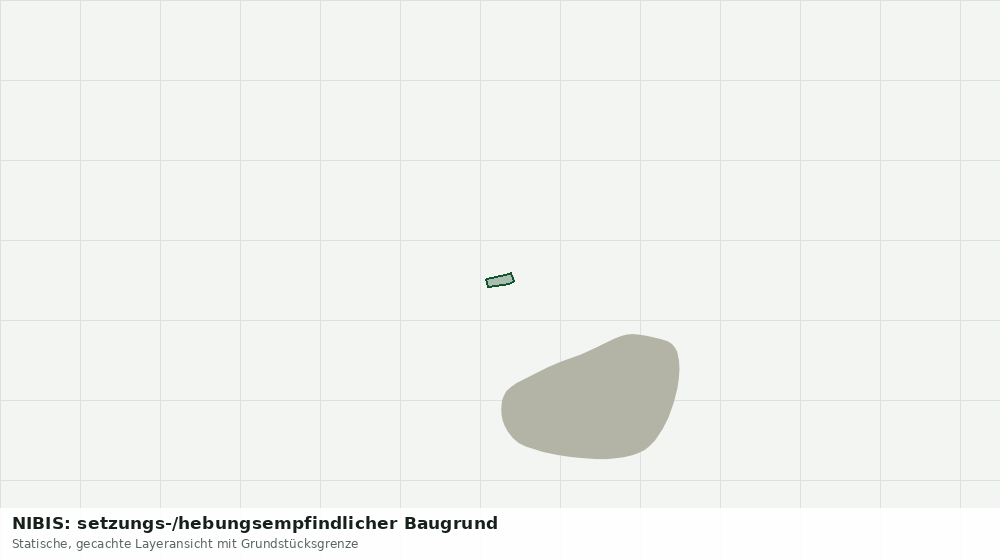 Statische Kartenansicht: NIBIS: setzungs-/hebungsempfindlicher Baugrund