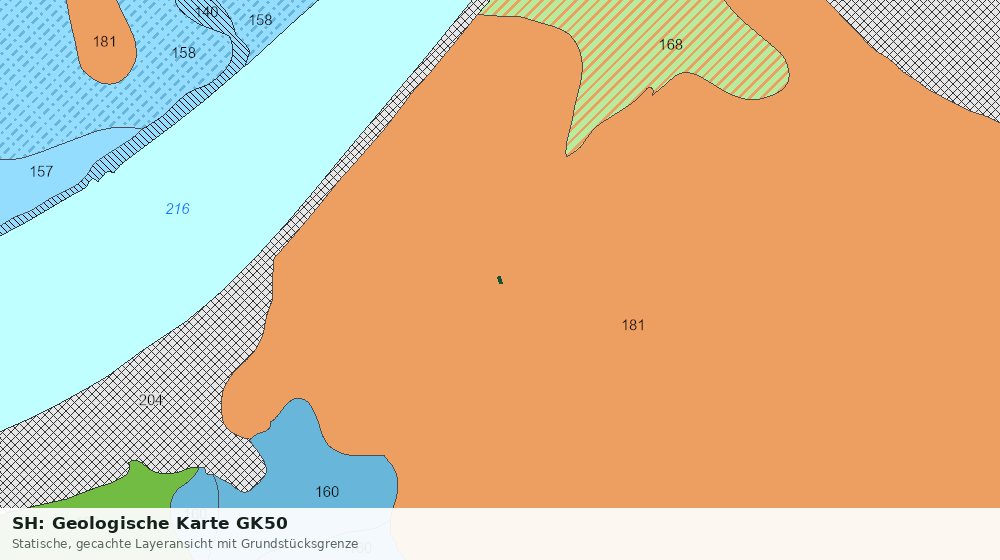 Statische Kartenansicht: SH: Geologische Karte GK50