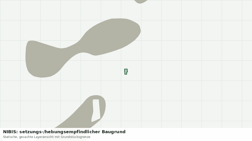 Statische Kartenansicht: NIBIS: setzungs-/hebungsempfindlicher Baugrund