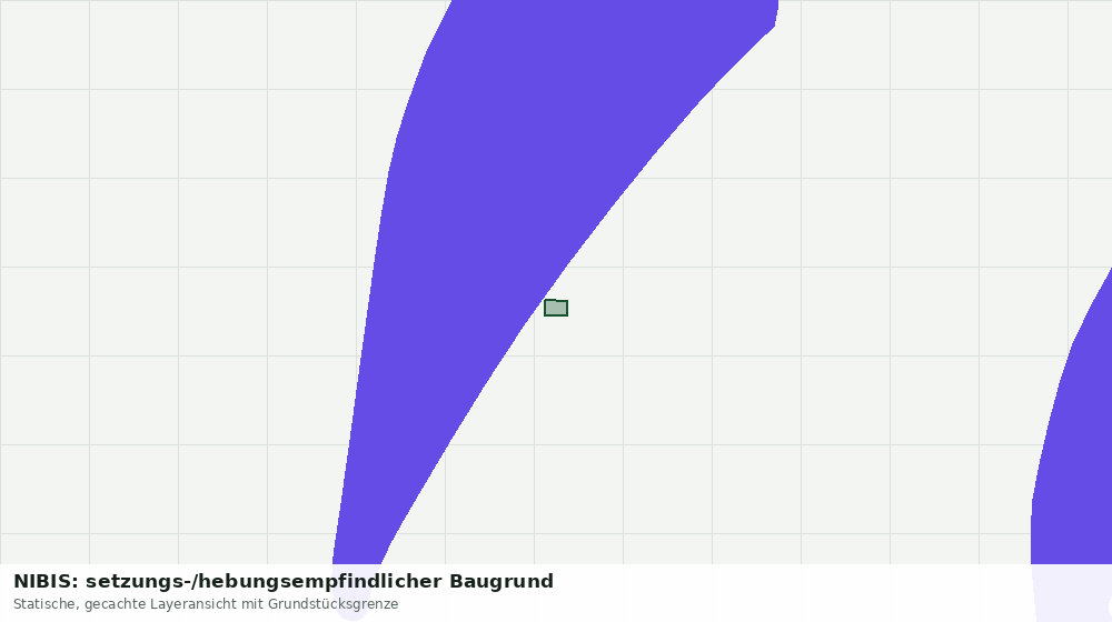 Statische Kartenansicht: NIBIS: setzungs-/hebungsempfindlicher Baugrund