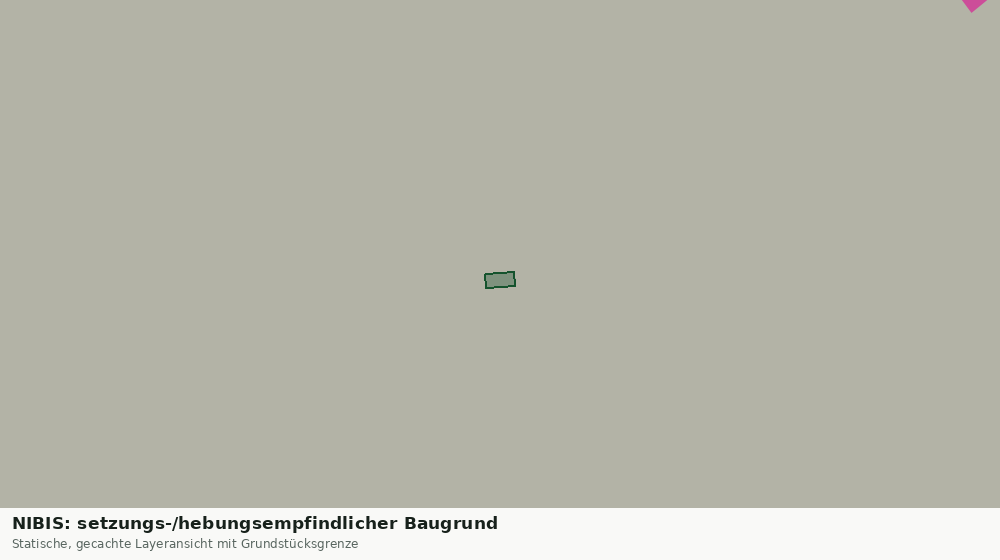 Statische Kartenansicht: NIBIS: setzungs-/hebungsempfindlicher Baugrund