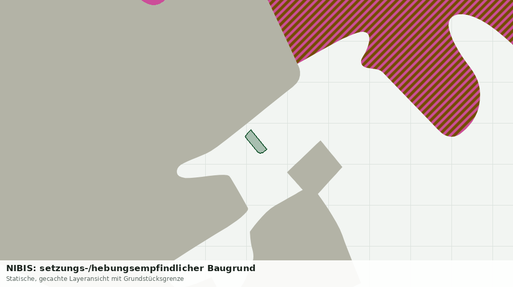 Statische Kartenansicht: NIBIS: setzungs-/hebungsempfindlicher Baugrund