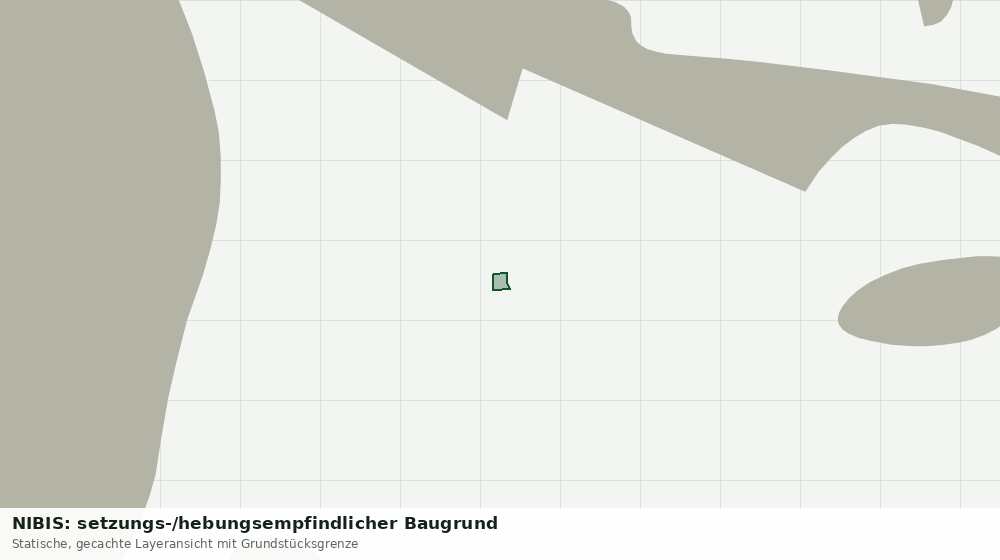 Statische Kartenansicht: NIBIS: setzungs-/hebungsempfindlicher Baugrund