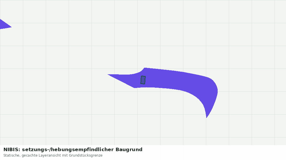 Statische Kartenansicht: NIBIS: setzungs-/hebungsempfindlicher Baugrund