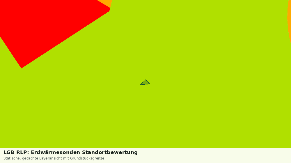 Statische Kartenansicht: LGB RLP: Erdwärmesonden Standortbewertung