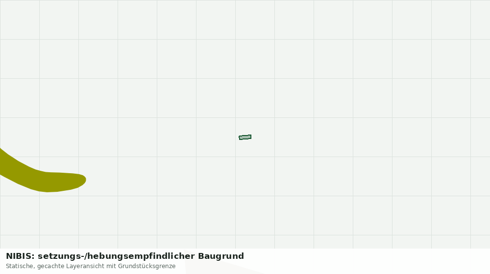 Statische Kartenansicht: NIBIS: setzungs-/hebungsempfindlicher Baugrund