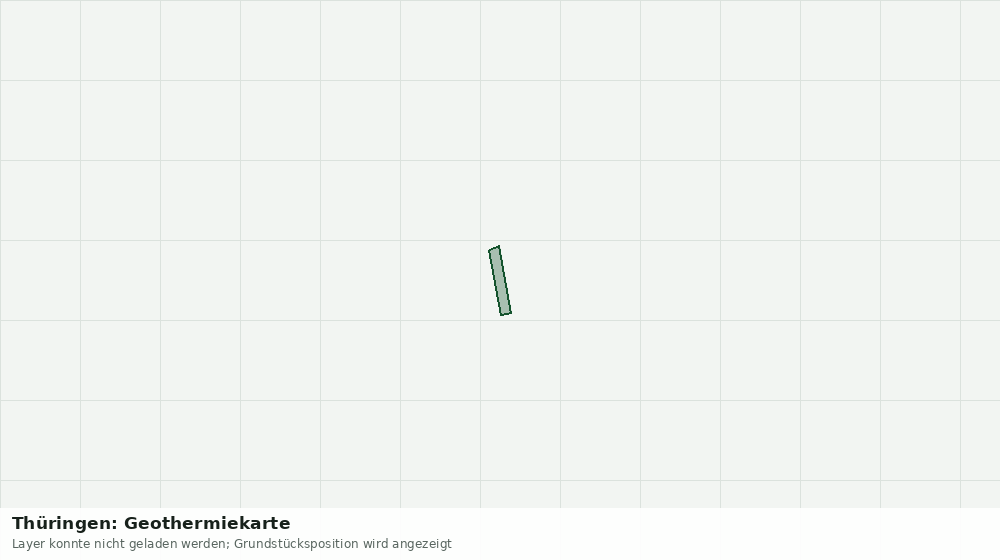Statische Kartenansicht: Thüringen: Geothermiekarte