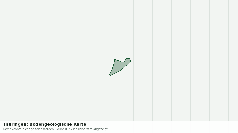Statische Kartenansicht: Thüringen: Bodengeologische Karte