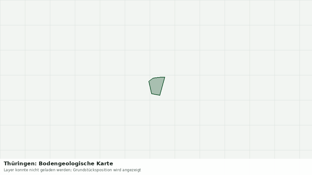 Statische Kartenansicht: Thüringen: Bodengeologische Karte