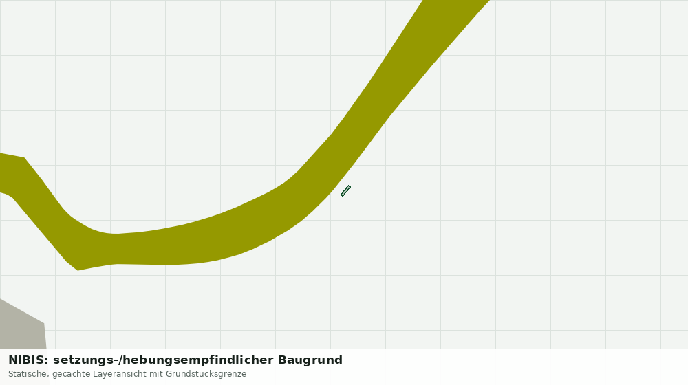 Statische Kartenansicht: NIBIS: setzungs-/hebungsempfindlicher Baugrund
