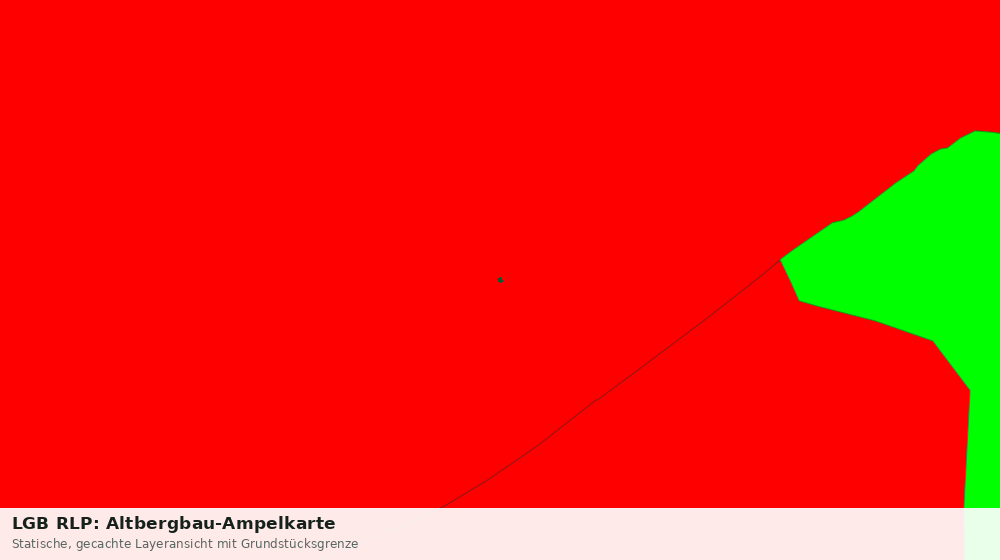 Statische Kartenansicht: LGB RLP: Altbergbau-Ampelkarte