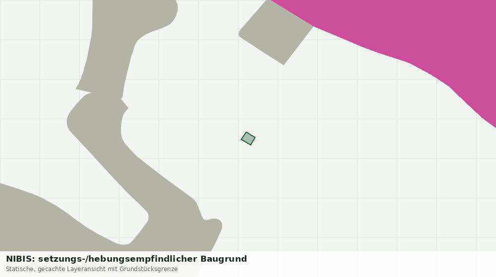 Statische Kartenansicht: NIBIS: setzungs-/hebungsempfindlicher Baugrund