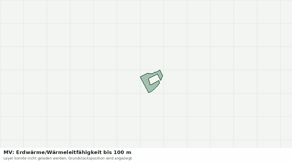 Statische Kartenansicht: MV: Erdwärme/Wärmeleitfähigkeit bis 100 m