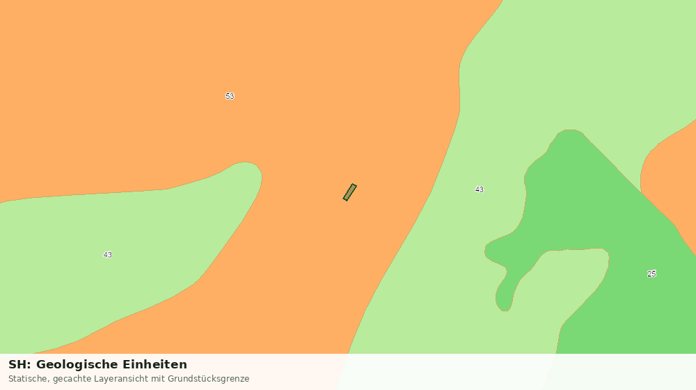 Statische Kartenansicht: SH: Geologische Einheiten