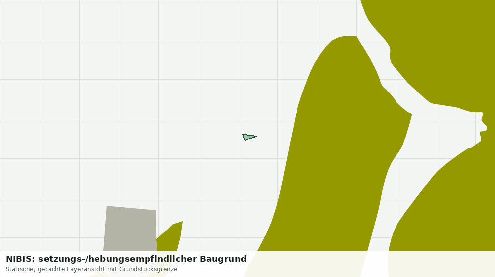 Statische Kartenansicht: NIBIS: setzungs-/hebungsempfindlicher Baugrund