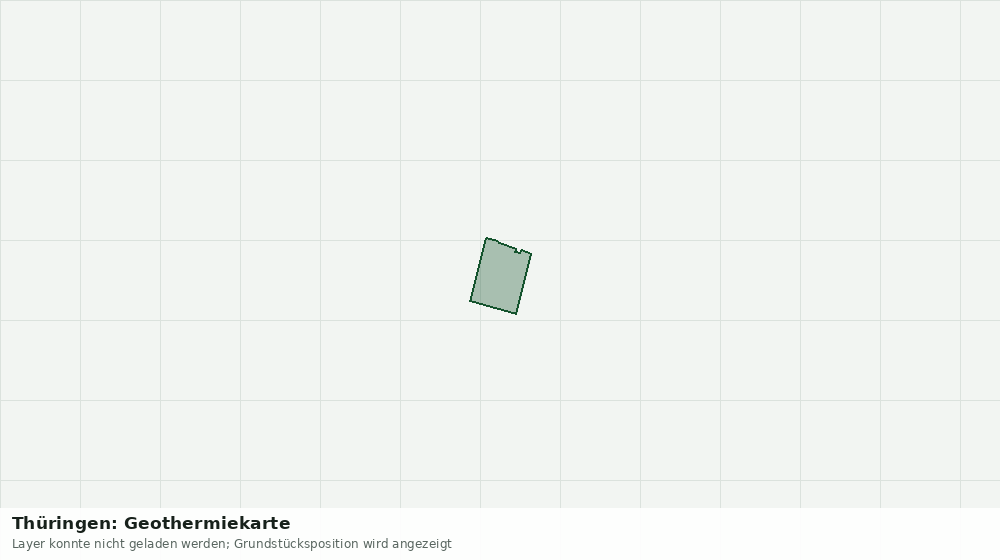 Statische Kartenansicht: Thüringen: Geothermiekarte