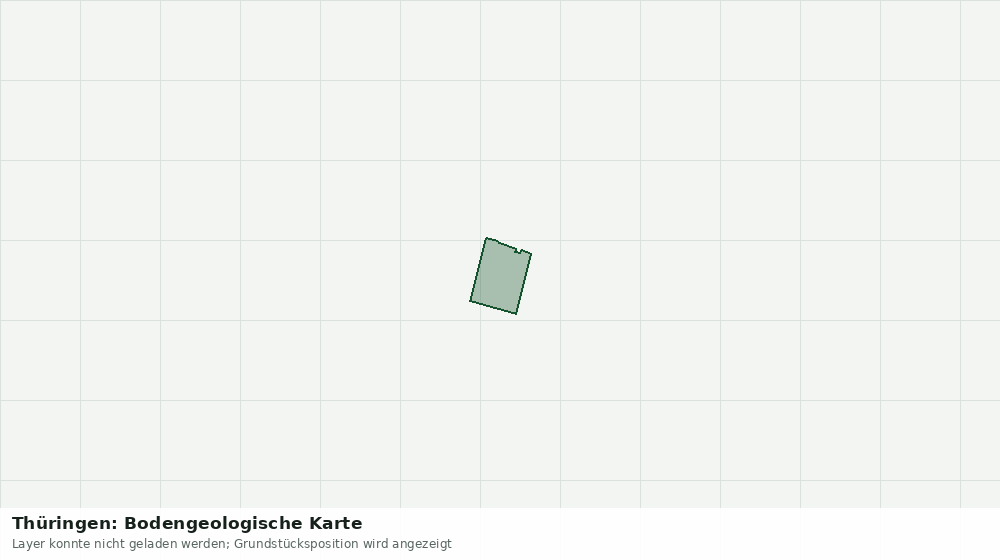 Statische Kartenansicht: Thüringen: Bodengeologische Karte