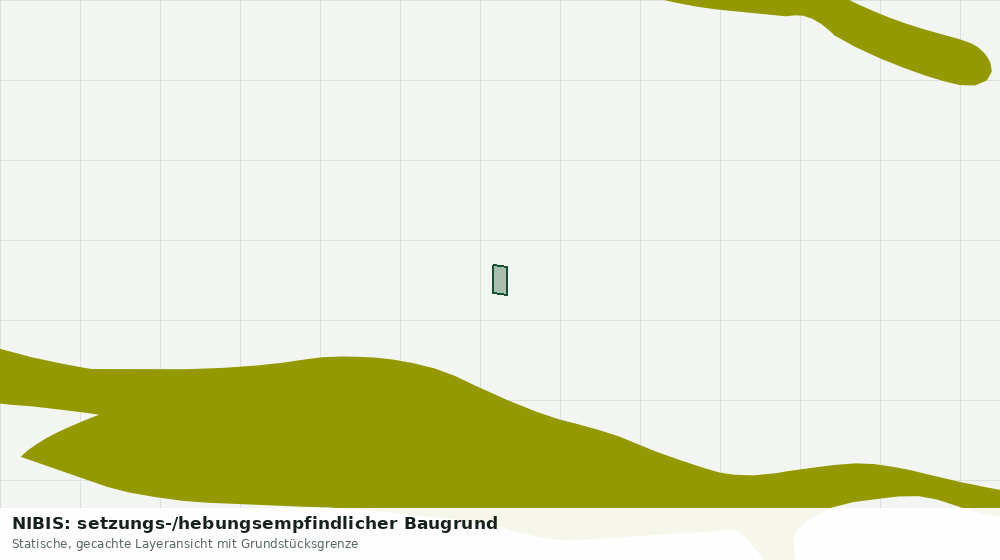 Statische Kartenansicht: NIBIS: setzungs-/hebungsempfindlicher Baugrund