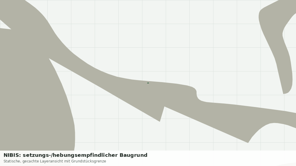 Statische Kartenansicht: NIBIS: setzungs-/hebungsempfindlicher Baugrund