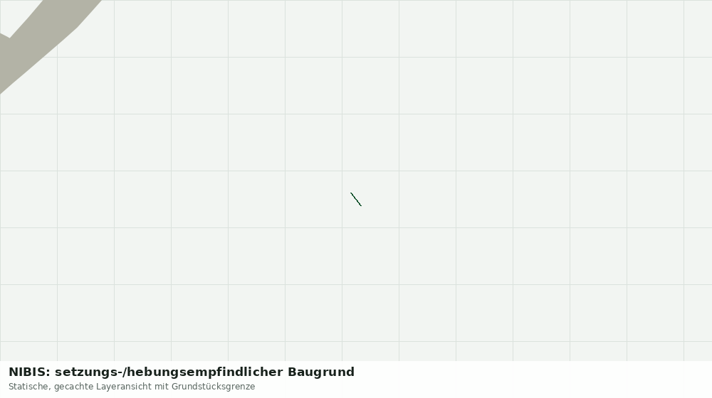 Statische Kartenansicht: NIBIS: setzungs-/hebungsempfindlicher Baugrund