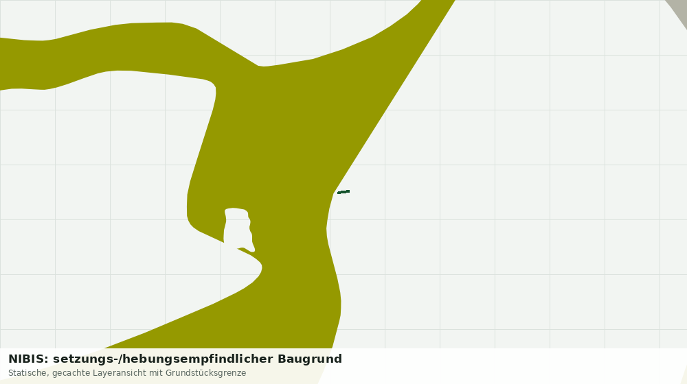 Statische Kartenansicht: NIBIS: setzungs-/hebungsempfindlicher Baugrund
