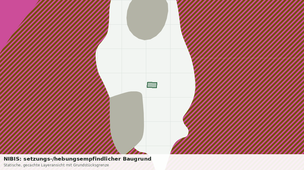 Statische Kartenansicht: NIBIS: setzungs-/hebungsempfindlicher Baugrund