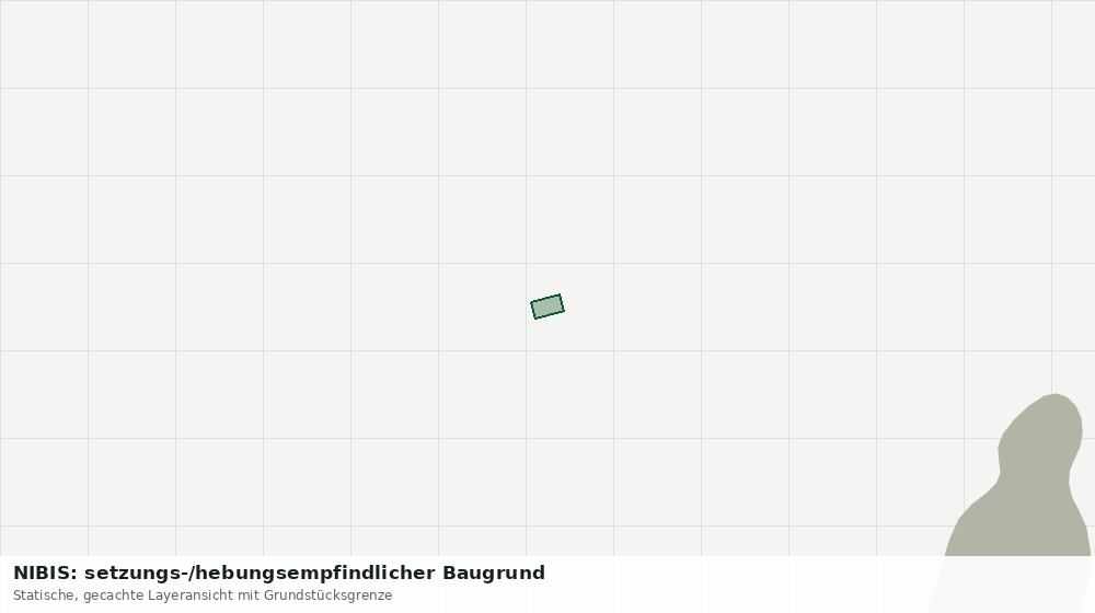Statische Kartenansicht: NIBIS: setzungs-/hebungsempfindlicher Baugrund