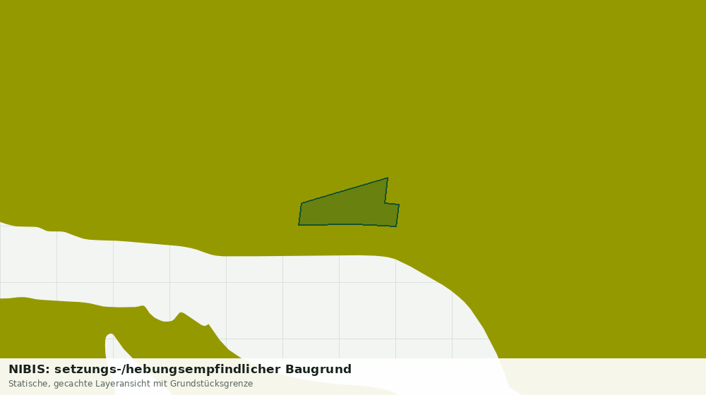 Statische Kartenansicht: NIBIS: setzungs-/hebungsempfindlicher Baugrund