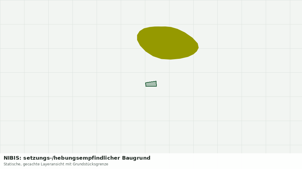 Statische Kartenansicht: NIBIS: setzungs-/hebungsempfindlicher Baugrund