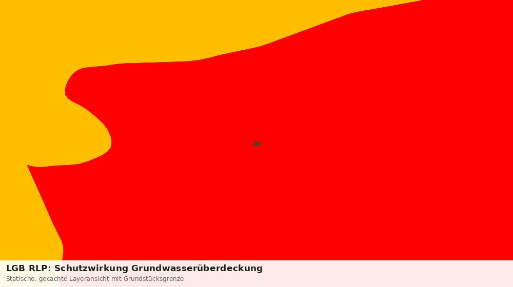 Statische Kartenansicht: LGB RLP: Schutzwirkung Grundwasserüberdeckung