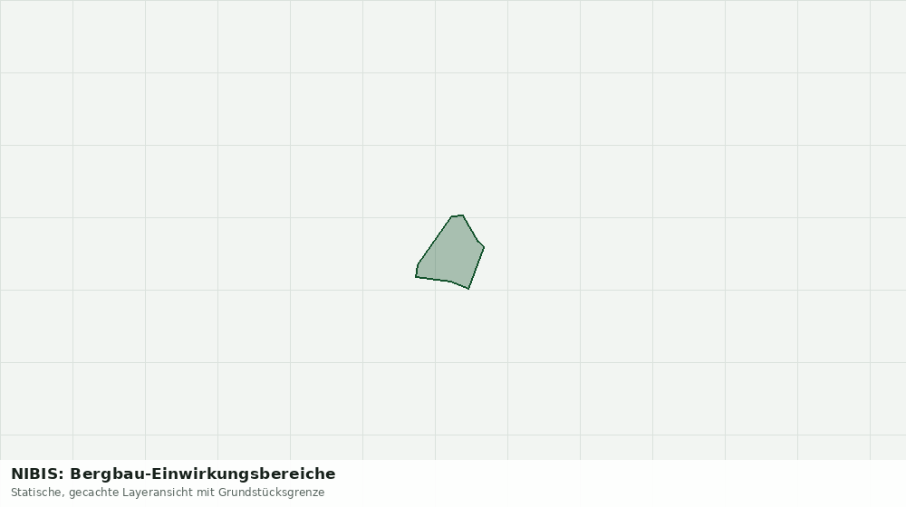Statische Kartenansicht: NIBIS: Bergbau-Einwirkungsbereiche