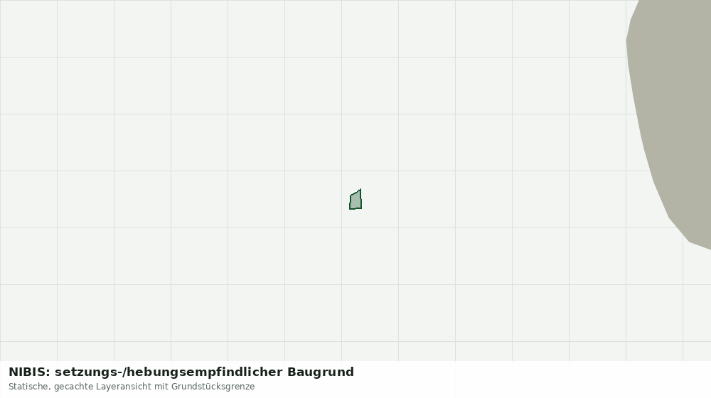 Statische Kartenansicht: NIBIS: setzungs-/hebungsempfindlicher Baugrund