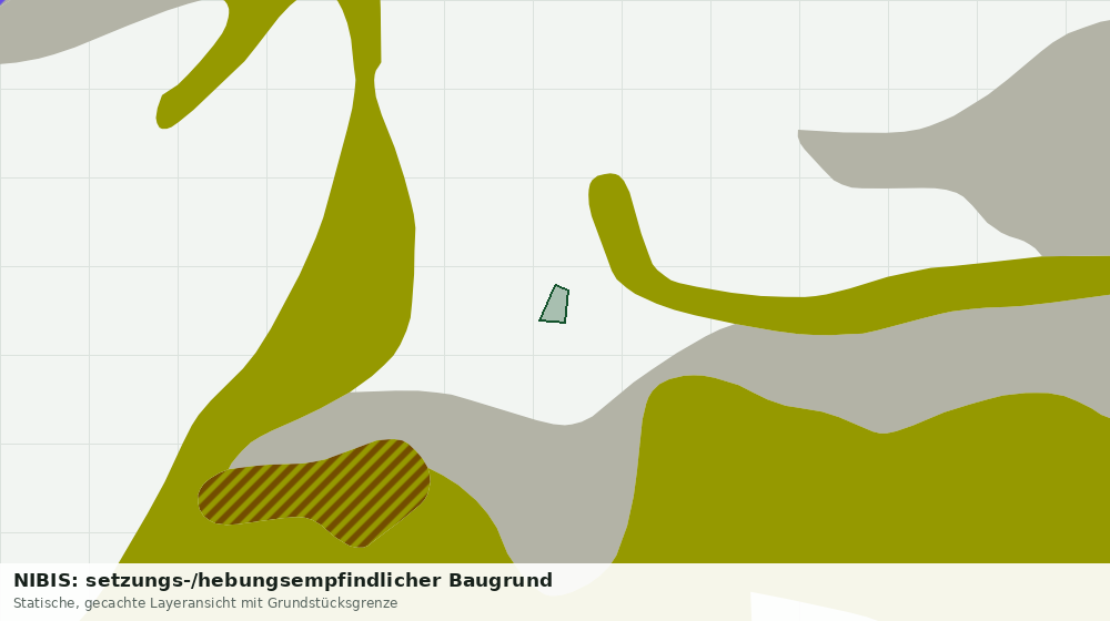 Statische Kartenansicht: NIBIS: setzungs-/hebungsempfindlicher Baugrund