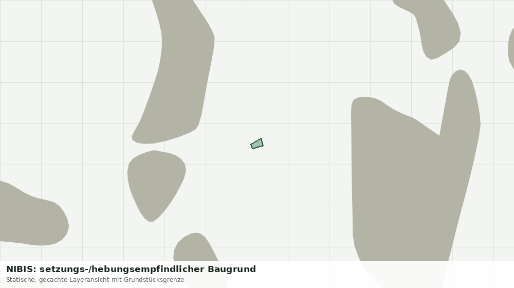 Statische Kartenansicht: NIBIS: setzungs-/hebungsempfindlicher Baugrund