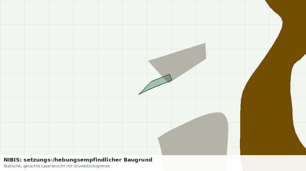 Statische Kartenansicht: NIBIS: setzungs-/hebungsempfindlicher Baugrund