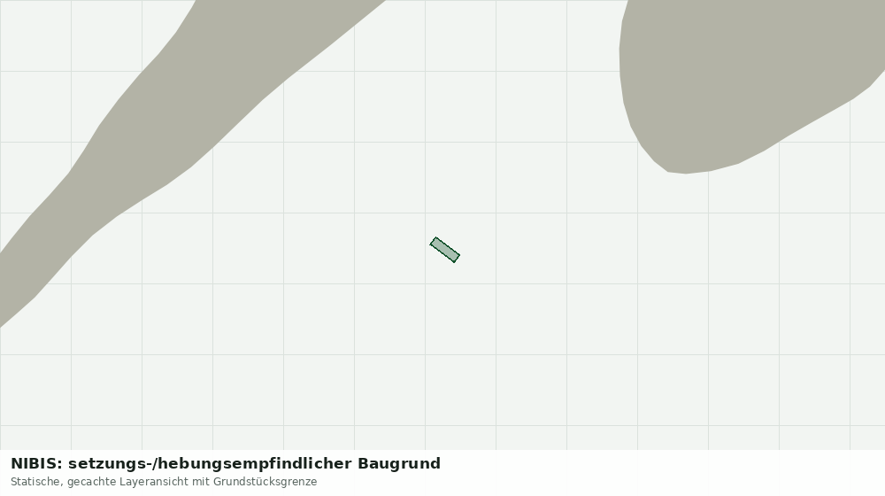 Statische Kartenansicht: NIBIS: setzungs-/hebungsempfindlicher Baugrund