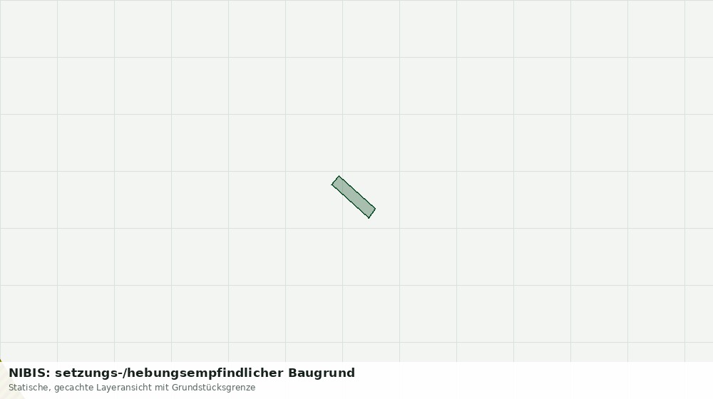 Statische Kartenansicht: NIBIS: setzungs-/hebungsempfindlicher Baugrund