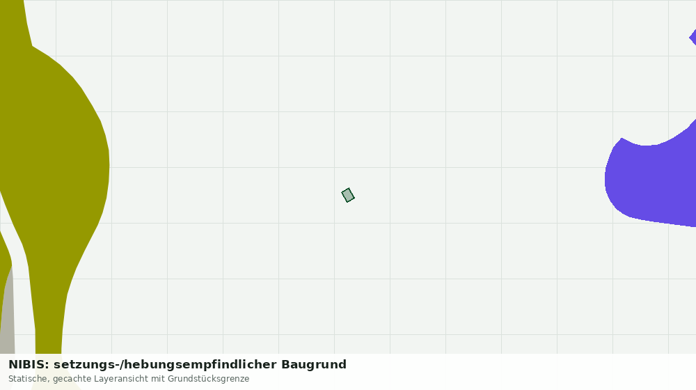 Statische Kartenansicht: NIBIS: setzungs-/hebungsempfindlicher Baugrund