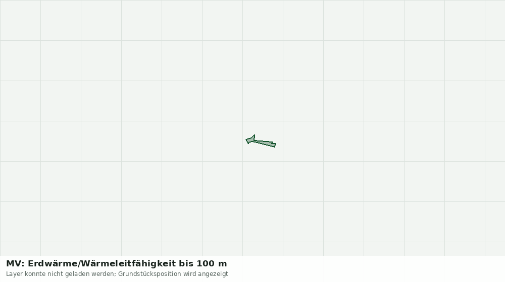 Statische Kartenansicht: MV: Erdwärme/Wärmeleitfähigkeit bis 100 m