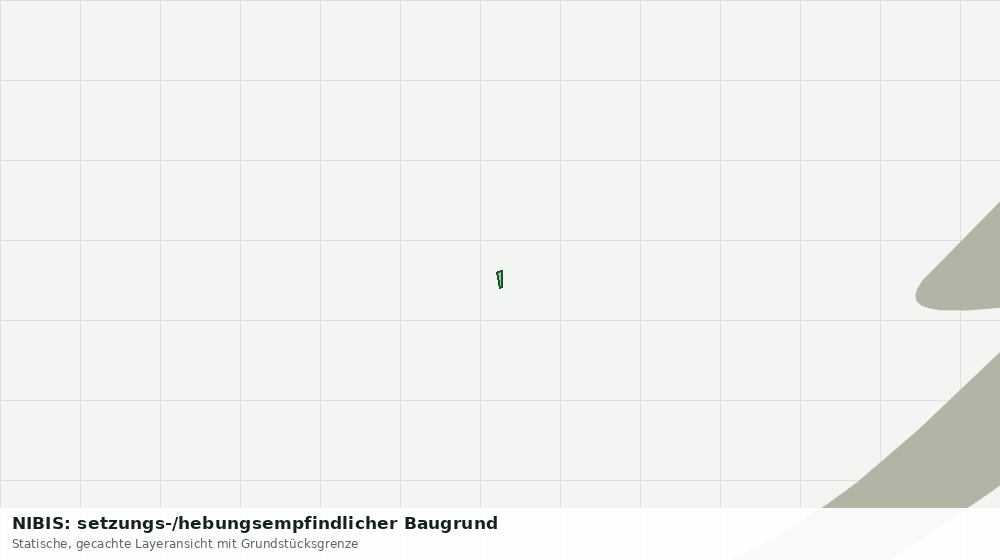 Statische Kartenansicht: NIBIS: setzungs-/hebungsempfindlicher Baugrund