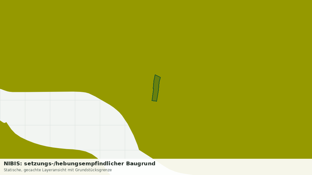 Statische Kartenansicht: NIBIS: setzungs-/hebungsempfindlicher Baugrund