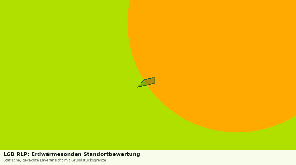 Statische Kartenansicht: LGB RLP: Erdwärmesonden Standortbewertung