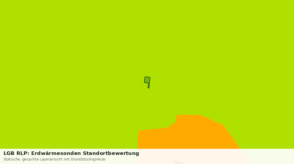 Statische Kartenansicht: LGB RLP: Erdwärmesonden Standortbewertung