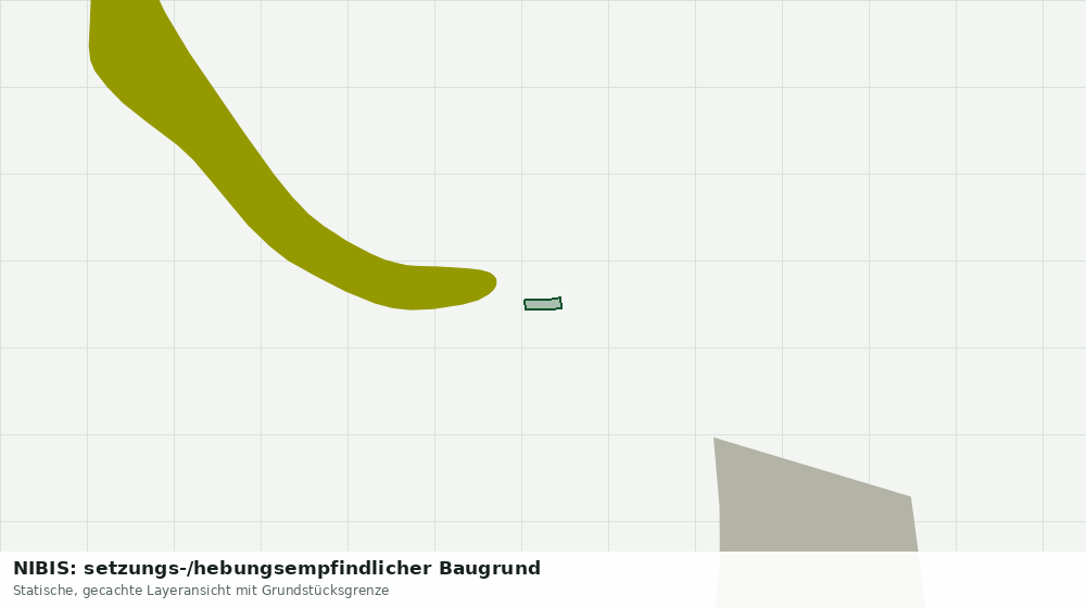 Statische Kartenansicht: NIBIS: setzungs-/hebungsempfindlicher Baugrund