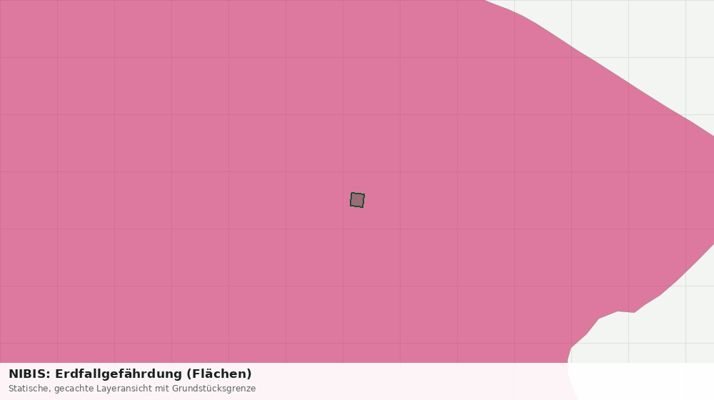 Statische Kartenansicht: NIBIS: Erdfallgefährdung (Flächen)