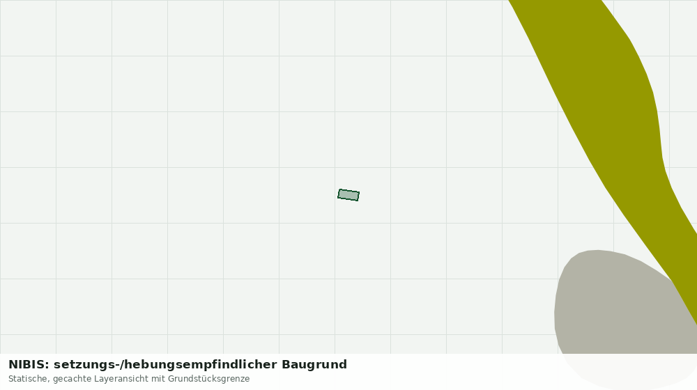 Statische Kartenansicht: NIBIS: setzungs-/hebungsempfindlicher Baugrund