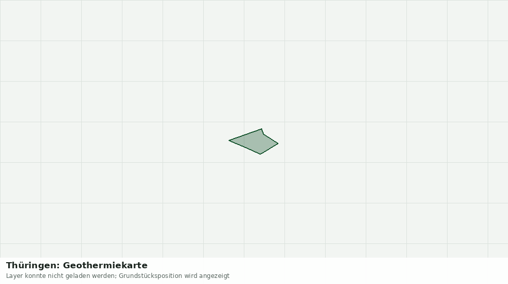 Statische Kartenansicht: Thüringen: Geothermiekarte